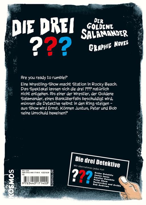 Produktbild Kosmos Die drei??? Der Goldene Salamander (Deutsch, Calle Claus, Christopher Tauber, 2021)