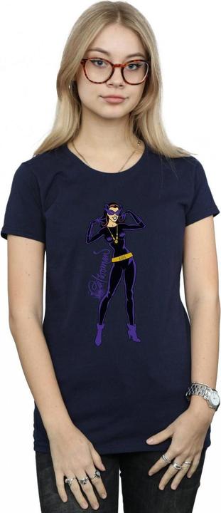Produktbild Catwoman Happy Pose Baumwolle TShirt (M)