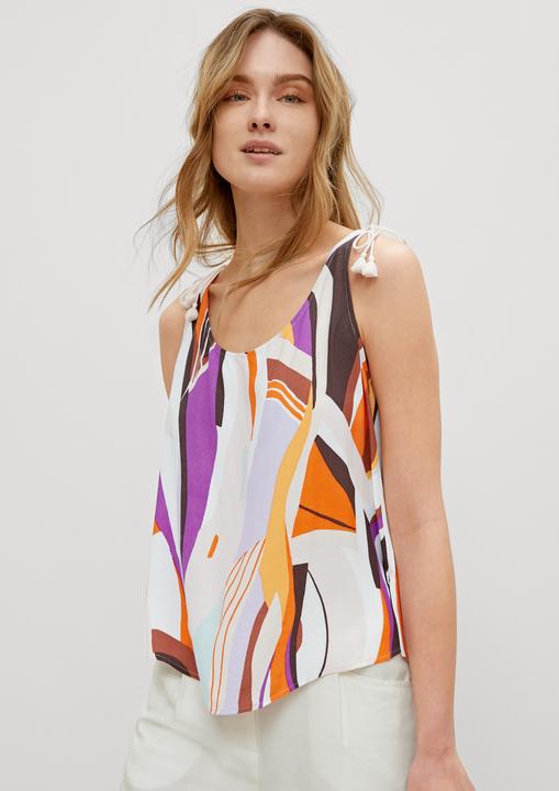 Immagine prodotto Comma Bluse Top mit abstraktem Allover-Muster (38)