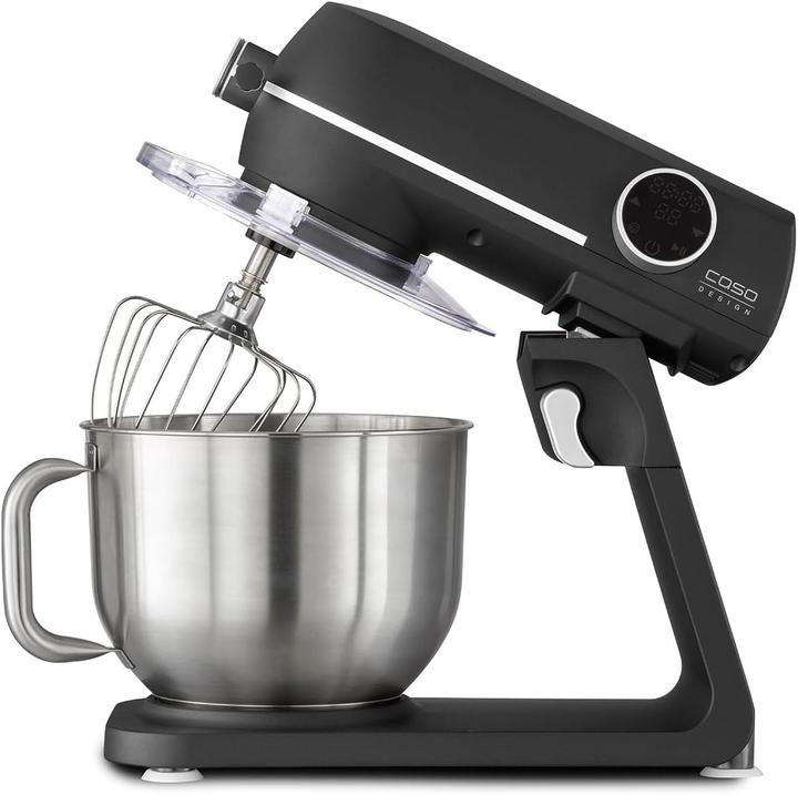 Image du produit Caso Robot de cuisine KM1800 Black E, bol en acier inoxydable (1800 W)