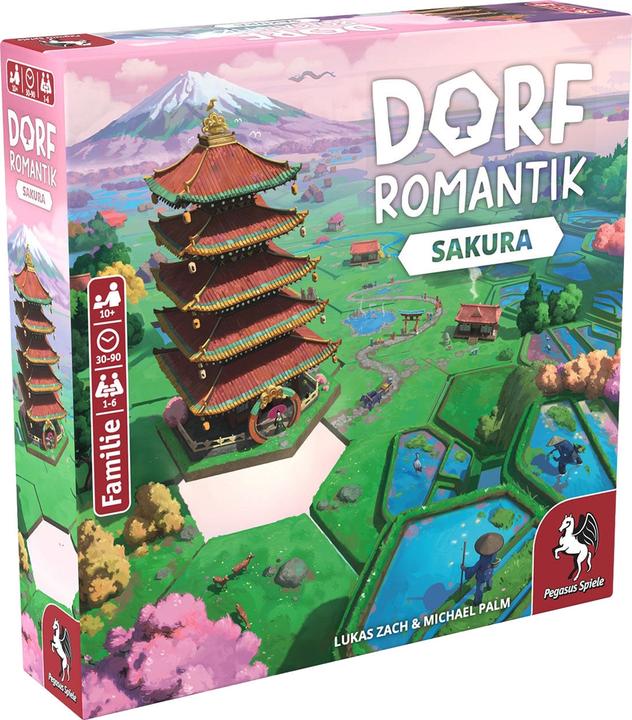 Produktbild Pegasus 51243G - Dorfromantik - Sakura (DE) (Deutsch, 1 - 6 Spieler)