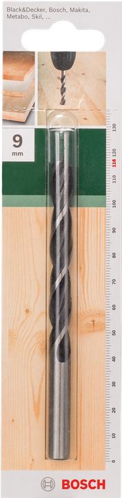 Produktbild Bosch Zubehör Holzspiralbohrer D= 9,0 mm L= 116 mm (9 mm)