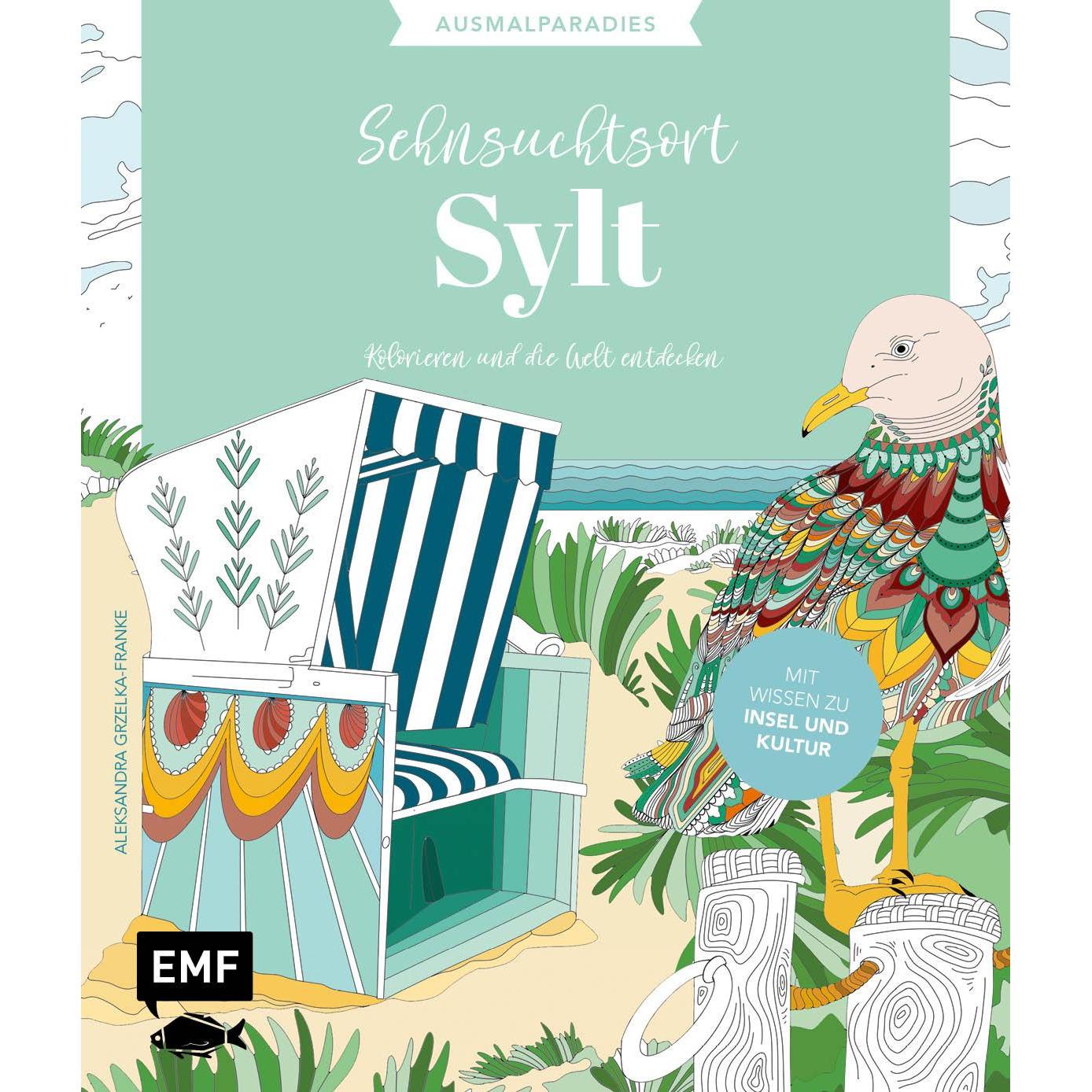 Edition Fischer Ausmalparadies – Sehnsuchtsort Sylt