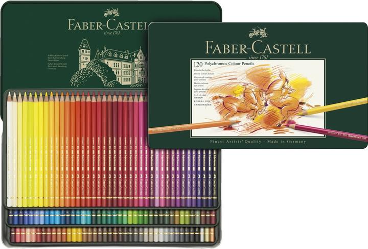 Faber-Castell Polychromos (Multicolore, 120 x)