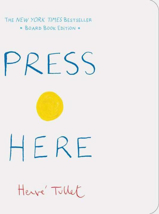 Abrams & Chronicle Press Here (Englisch, Herve Tullet, 2019)
