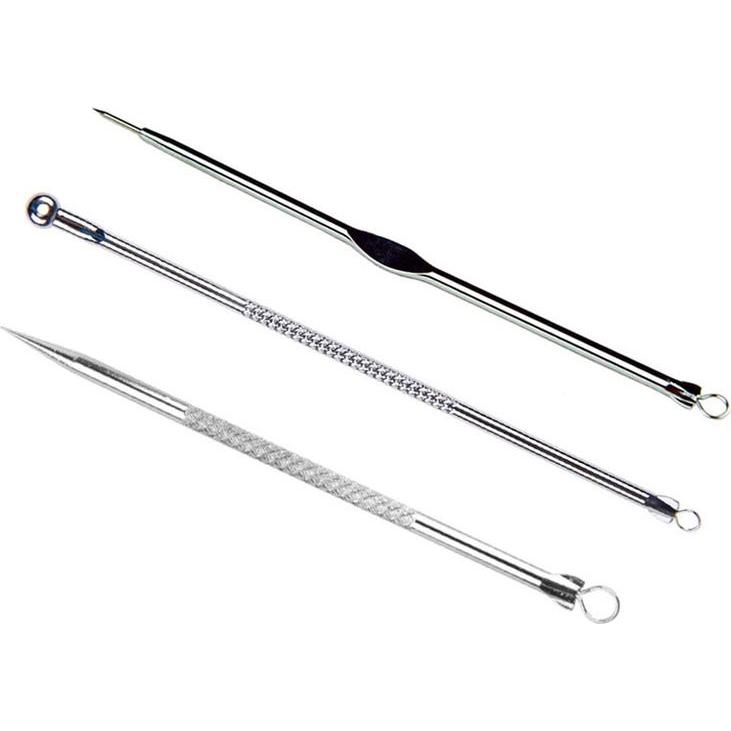 JTI, Gesichtsreinigung, x3 Behandlungswerkzeuge für Poren und Akne (Mitesserentferner)