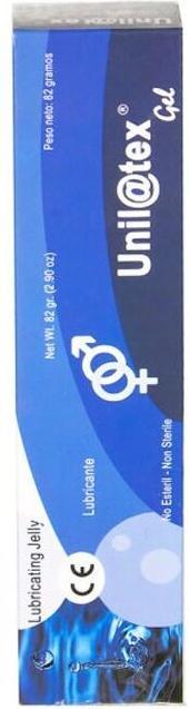 Actual product image Unilatex Lubricating Jelly 82gr