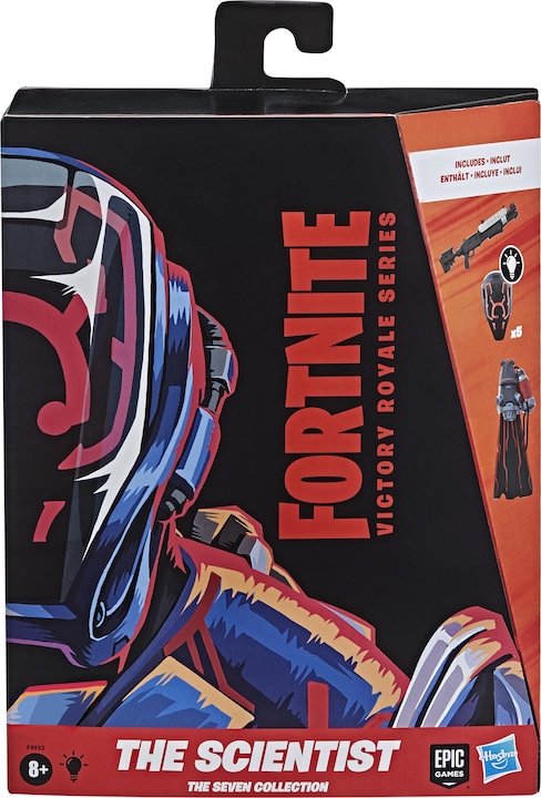 Actual product image Fortnite Hasbro Victory Royale Series The Scientist 15 cm tall action figure to collect with accesso