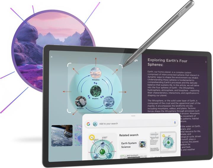 Immagine prodotto Lenovo Idea Tab Pro (Solo WiFi, 12.70", 256 GB, Grigio Luna)