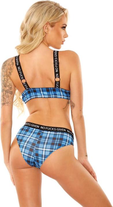 Produktbild Vibes No Fucks Given Bralette mit HÃ¶schen (M, S)