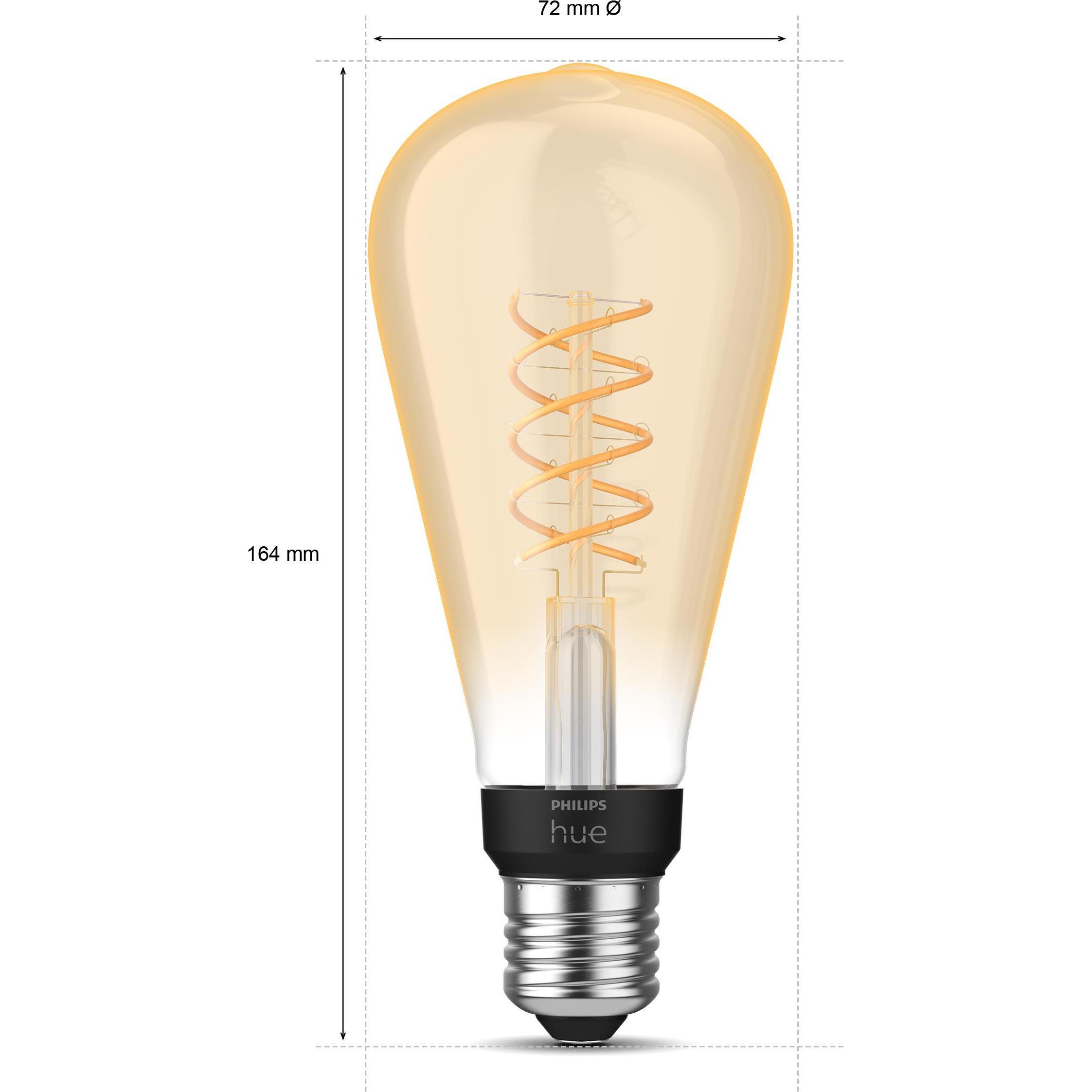 Thumbnail - Philips Hue, Leuchtmittel, Giant BT (E27, 7 W, 550 lm, 1 x, G)
