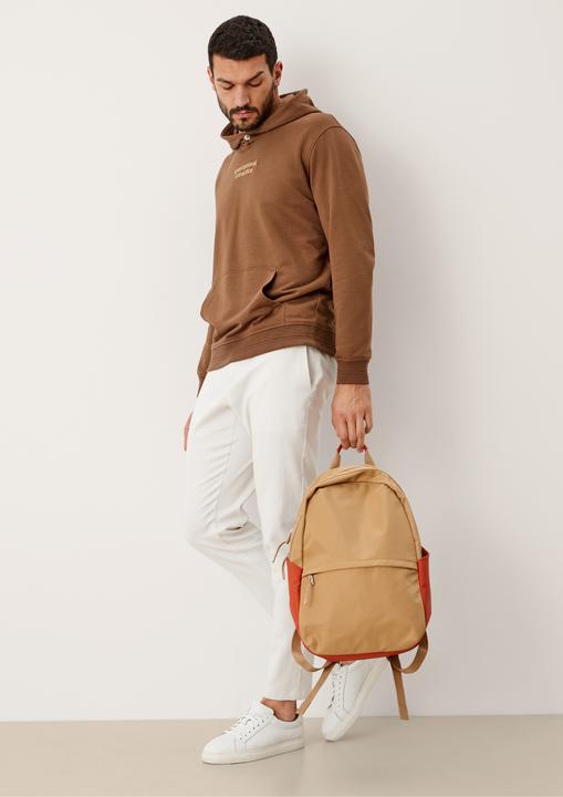 Produktbild s.Oliver Sweatshirt Hoodie mit Schriftzug (M)