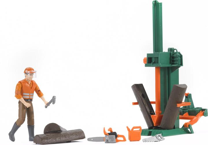 Productafbeelding Bruder BR Bosbouw set bWorld met figuur