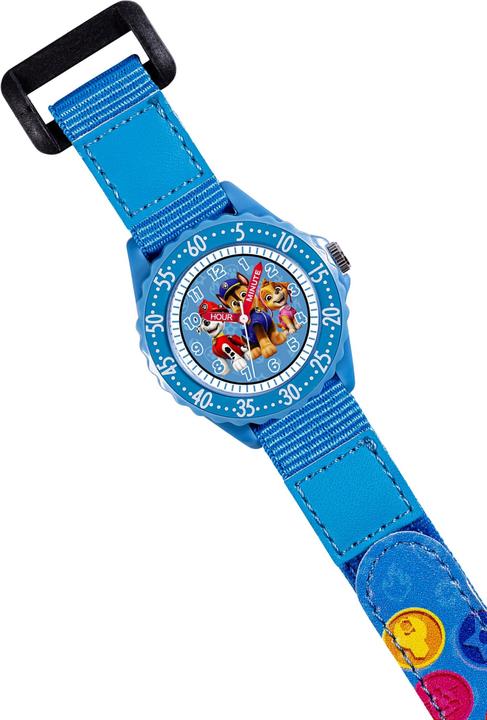 Produktbild Disney Paw Patrol "Zeit-Lehrer" Uhr mit Stoff (Analoguhr)