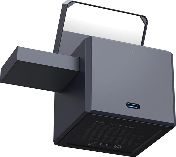 Actual product image Anker 3-in-1 Cube with MageSafe 2B2 (30 W)