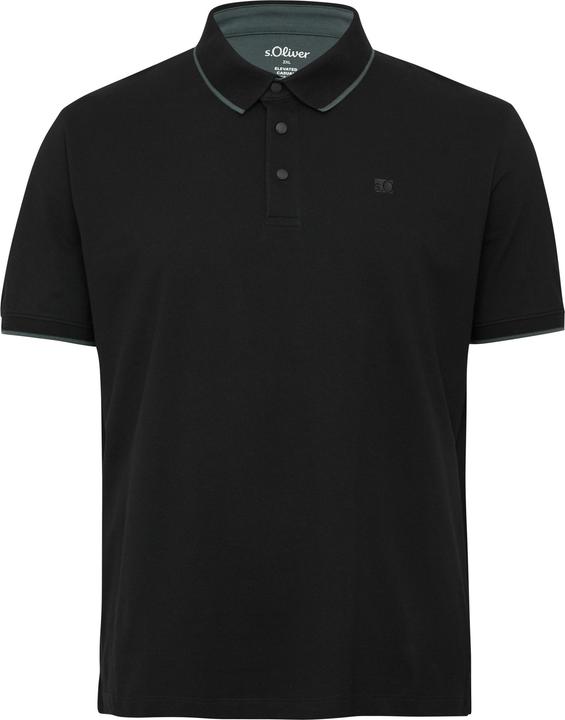 Actual product image S.Oliver Polo-Shirt Sportives Piqué-Poloshirt mit Kontrast-Details (6XL)