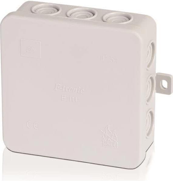 Actual product image F-Tronic FR junction box IP54 E114 100x100x40mm