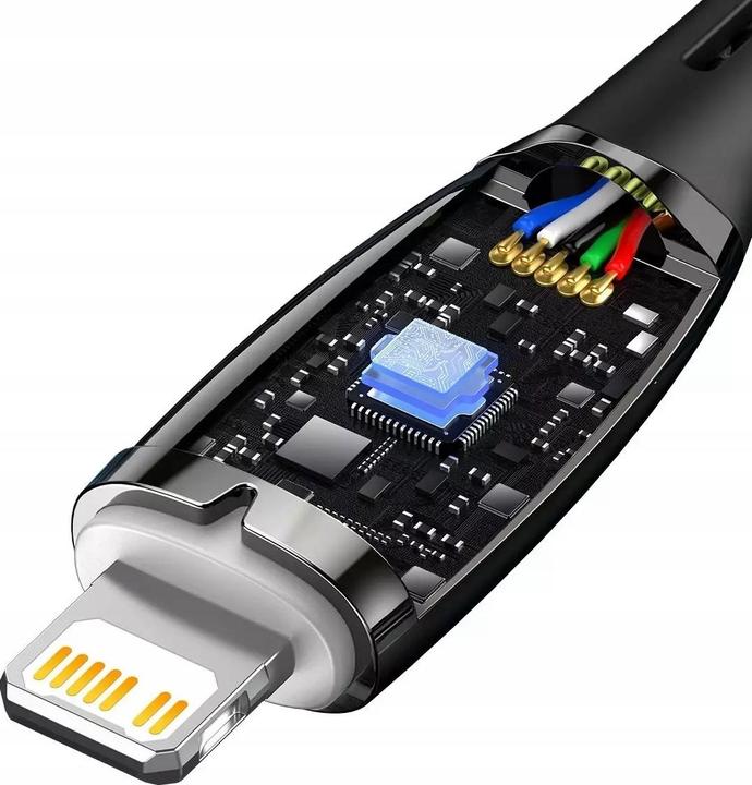 Produktbild Baseus USB-C cable for Lightning Glimmer Series, 20W, 2m (Black) (2 m, USB 2.0, 20 W)