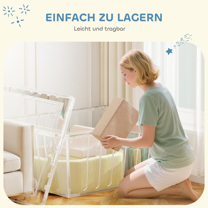 Image du produit Aiyaplay Softbausteine Samt, Schaumstoff Mehrfarbig