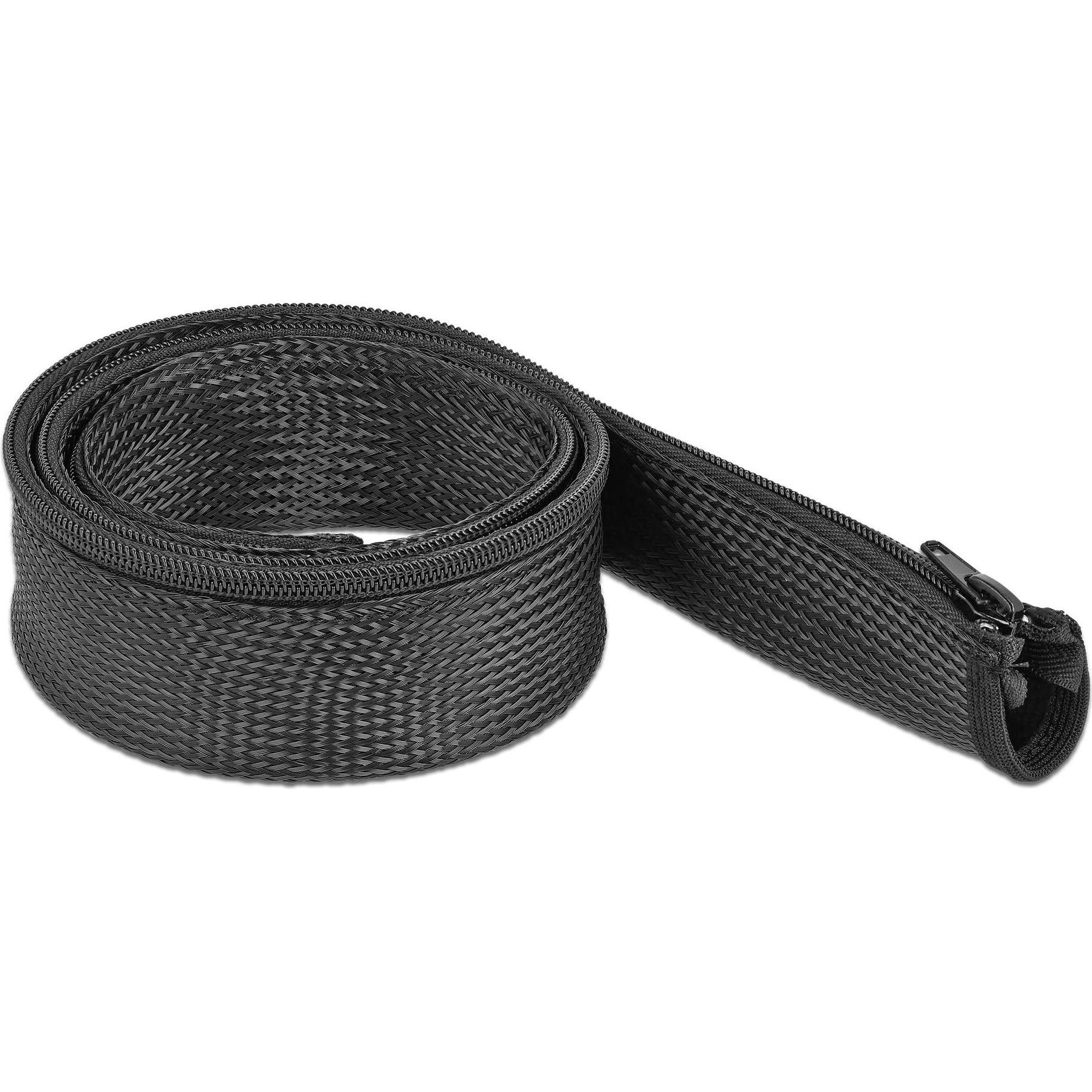 Delock, Kabelschutz + Kabelführung, Geflechtschlauch (Kabelschlauch, 1000 mm)