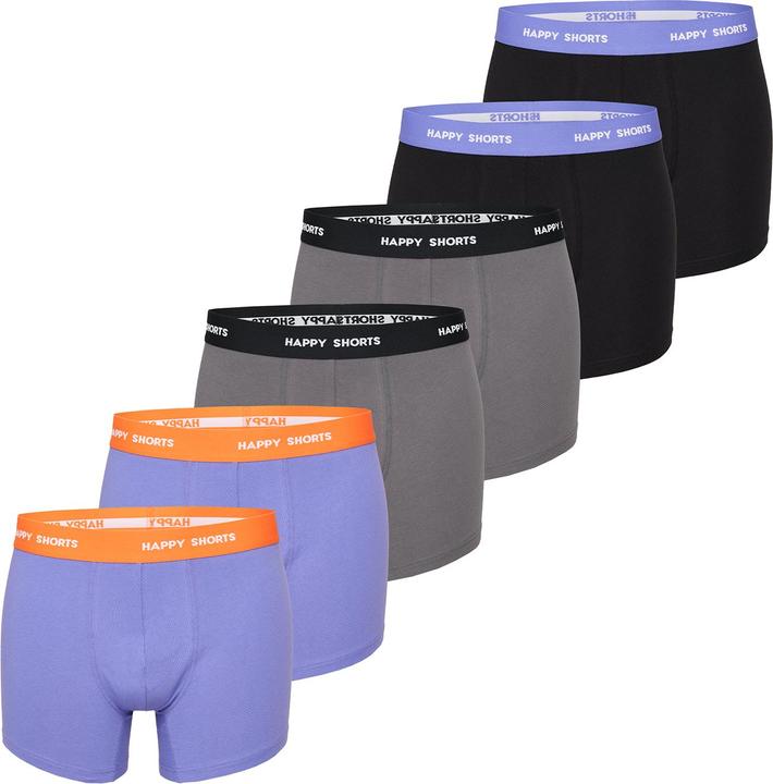 Grey, Black, Purple