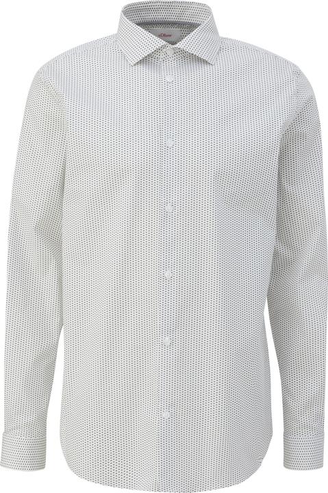 Produktbild s.Oliver Hemd Slim: Hemd aus Baumwollmix (L)
