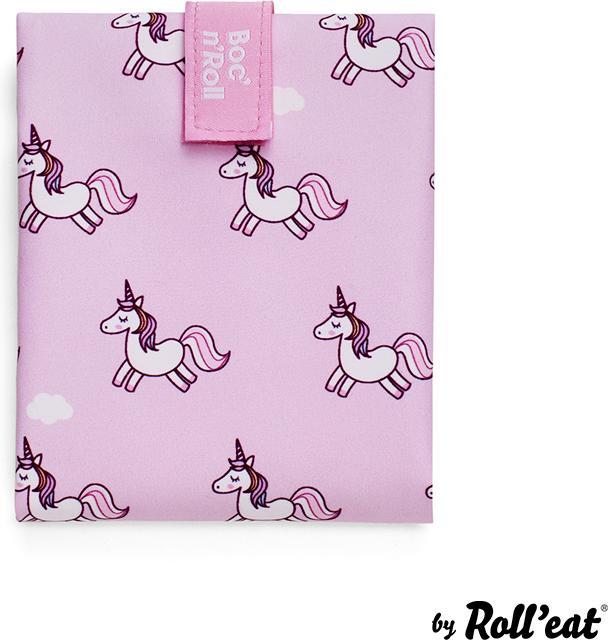 Produktbild Roll'Eat Lunchbeutel BocnRoll Animals Rosa, Einhorn
