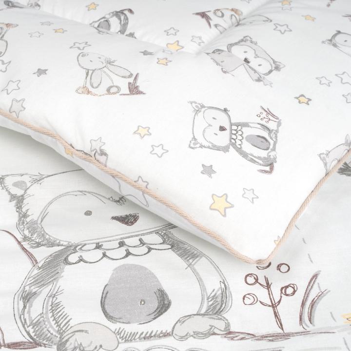Immagine prodotto Julius Zöllner Biancheria da letto 100/135+40/60, coniglietto e gufo