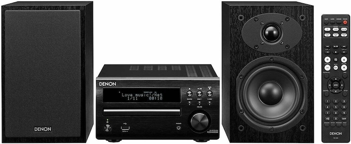 Denon D-M41DAB (Bluetooth, Lecteur de CD, 2x 30 W)