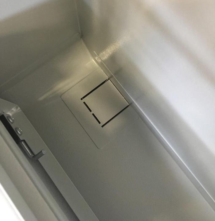 Actual product image Techly Wall-Mounted Security Cabinet For 19-Inch Notebook