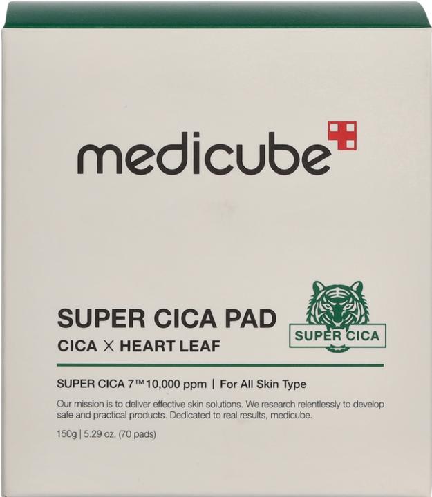 Actual product image Medicube Cica Daily (Facial cleansing wipes, 70 ml)
