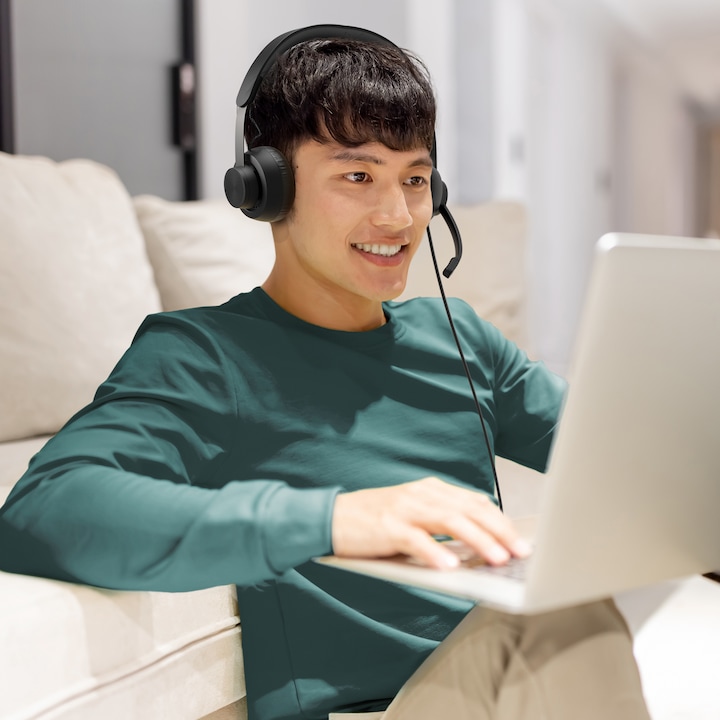 Actual product image Logitech Zone 750 (Cable, USB-C)