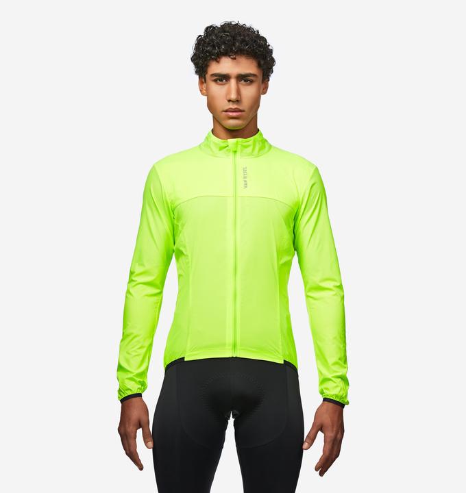 Van rysel Men's Long-Sleeved Ultra-Light Road Cycling Windbreaker Racer - Turquoise (M)