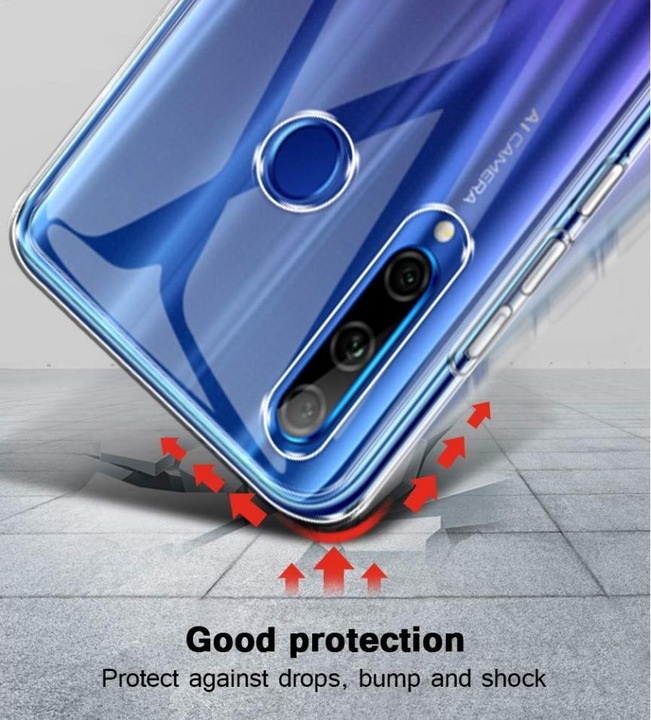 Produktbild Screenguard Honor 20 Lite Flexible TPU Clear Case (Honor 20 Lite)