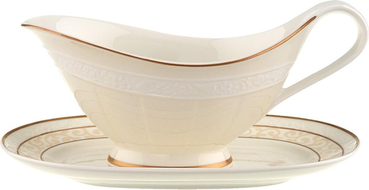 Villeroy & Boch Ivoire Sauciere mit Unterteil