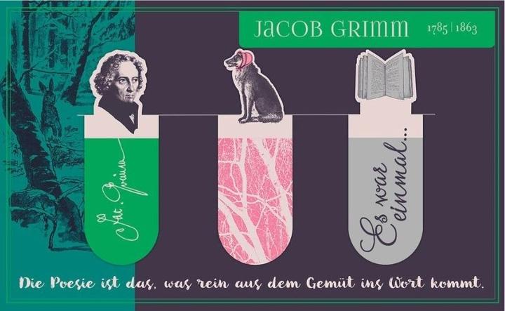 Image du produit Marque-pages magnétiques - Jacob Grimm