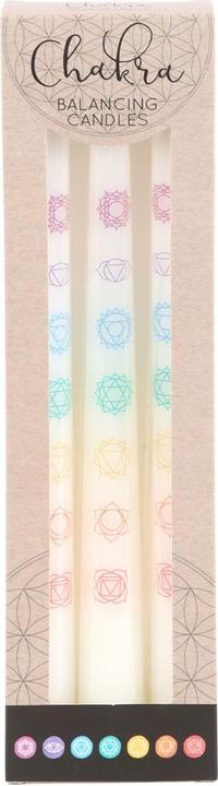 Actual product image Something Different Chakra Balancing Taper Candle (Pack of 3) (3 pcs.)