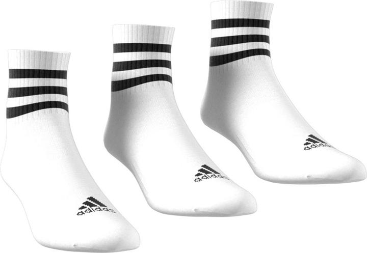 Image du produit adidas 3-Streifen Cushioned Sportswear Mid-Cut Chaussettes (3 paires) (L)
