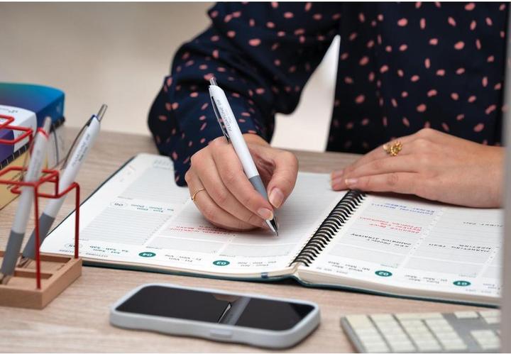 Actual product image Pentel FLOATUNE - Rollerball (Blue, White, 1x)