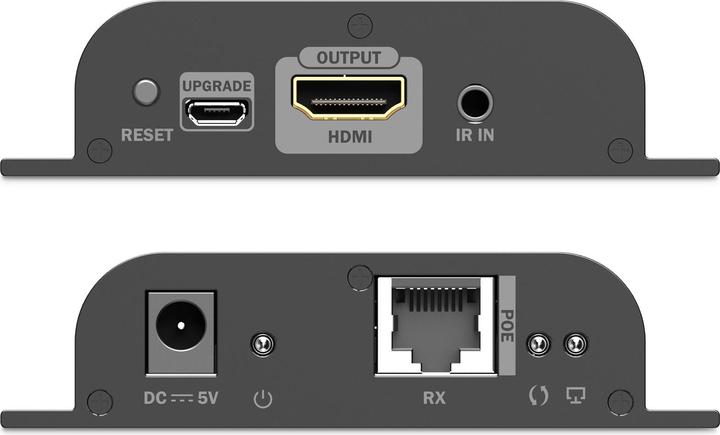 Productafbeelding Digitus HDMI IP POE Receiver, 4K/60Hz (802.3af (PoE))