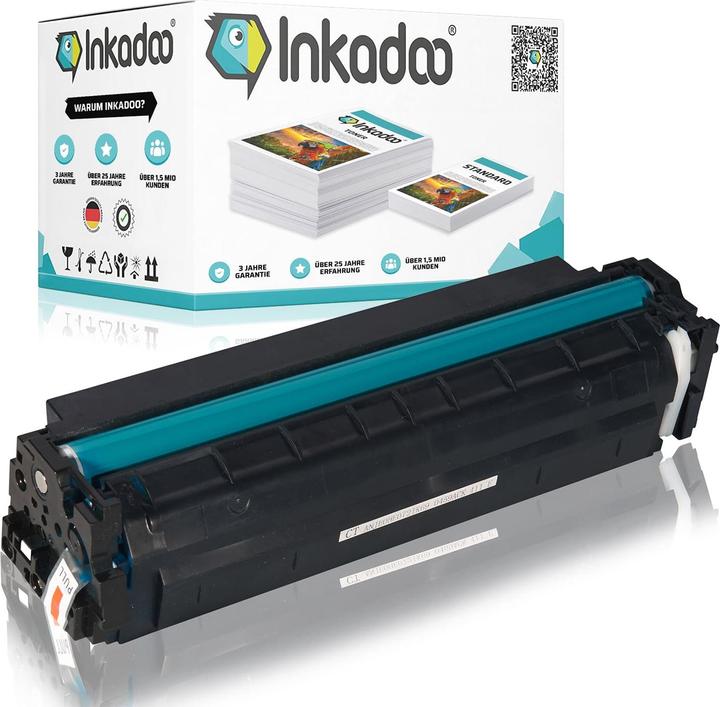 Produktbild Inkadoo Kompatibel Toner für HP CF411X / 410X Color LaserJet Pro M 452 dn Color LaserJet Pro MFP M 477 fnw (C)