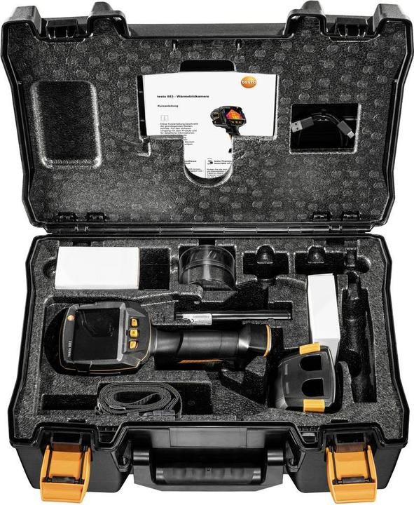 Produktbild Testo 883-2 Set Wärmebildkamera -30 bis 650°C 27Hz WiFi, Touchscreen