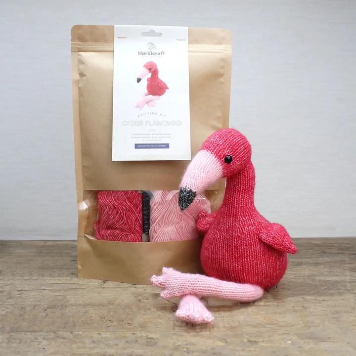 Immagine prodotto Hardicraft Chris Flamingo - Set per lavorare a maglia