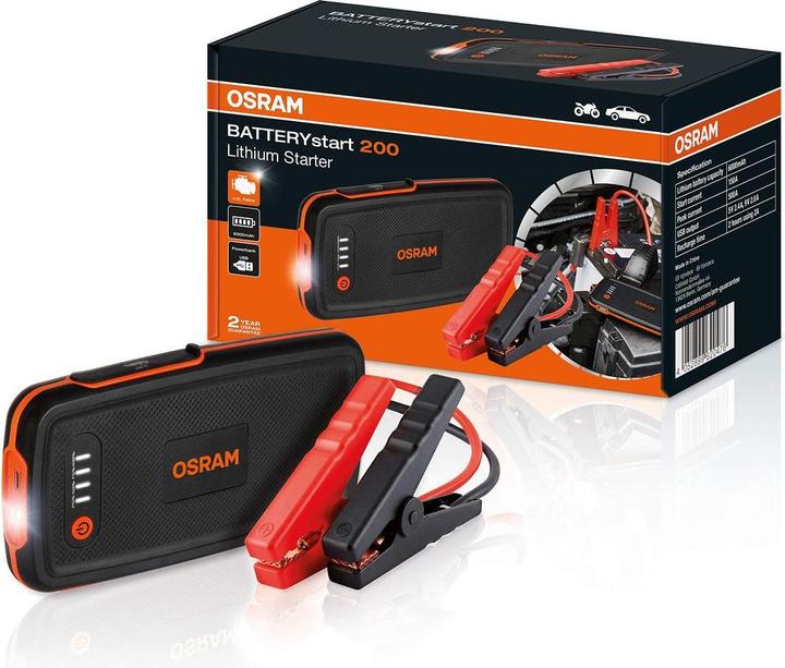 Osram Batterystart 200 (500 A, 6000 mAh)