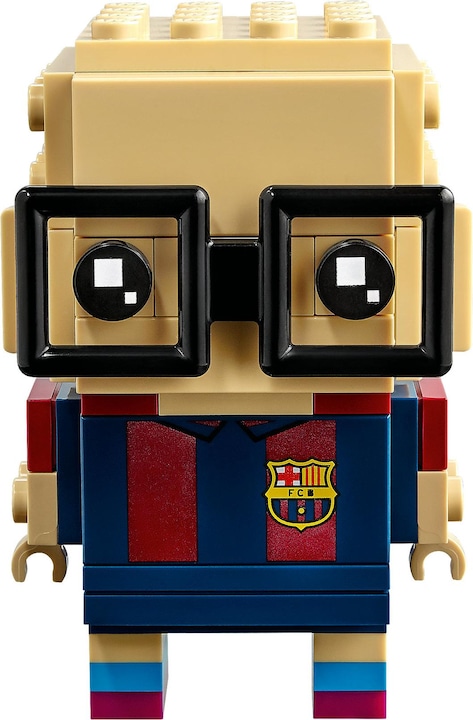 Actual product image LEGO Brick Headz - FC Barcelona â€" Go Brick Me (40542, LEGO Brickheadz)