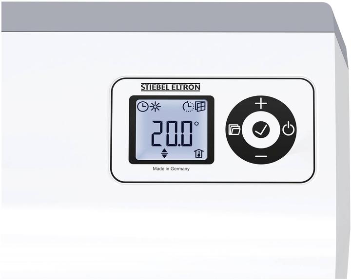 Actual product image Stiebel Eltron Fan heater CK 20 trend LCD, 2kW for 25m², TÜV tested, LC display (2000 W)