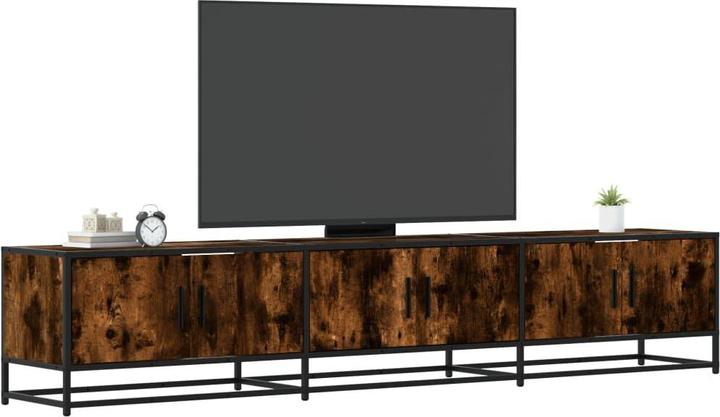 Produktbild vidaXL TV Schrank Lowboard Fernsehschrank Fernsehtisch TV Möbel Räuchereiche (210 x 35 x 41 cm)