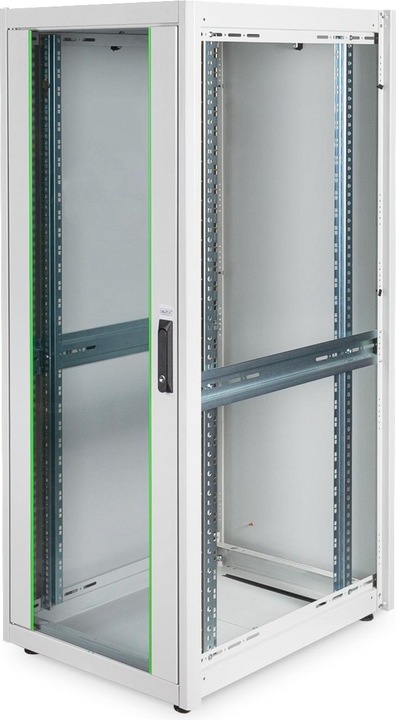Produktbild Assmann DIGITUS Netzwerkschrank 48,3cm 19Zoll 32HE grau 1560x600x800mm Sicherheitsglas Tuer inkl. 28xMont... (32 HE, 19 Zoll Rack)