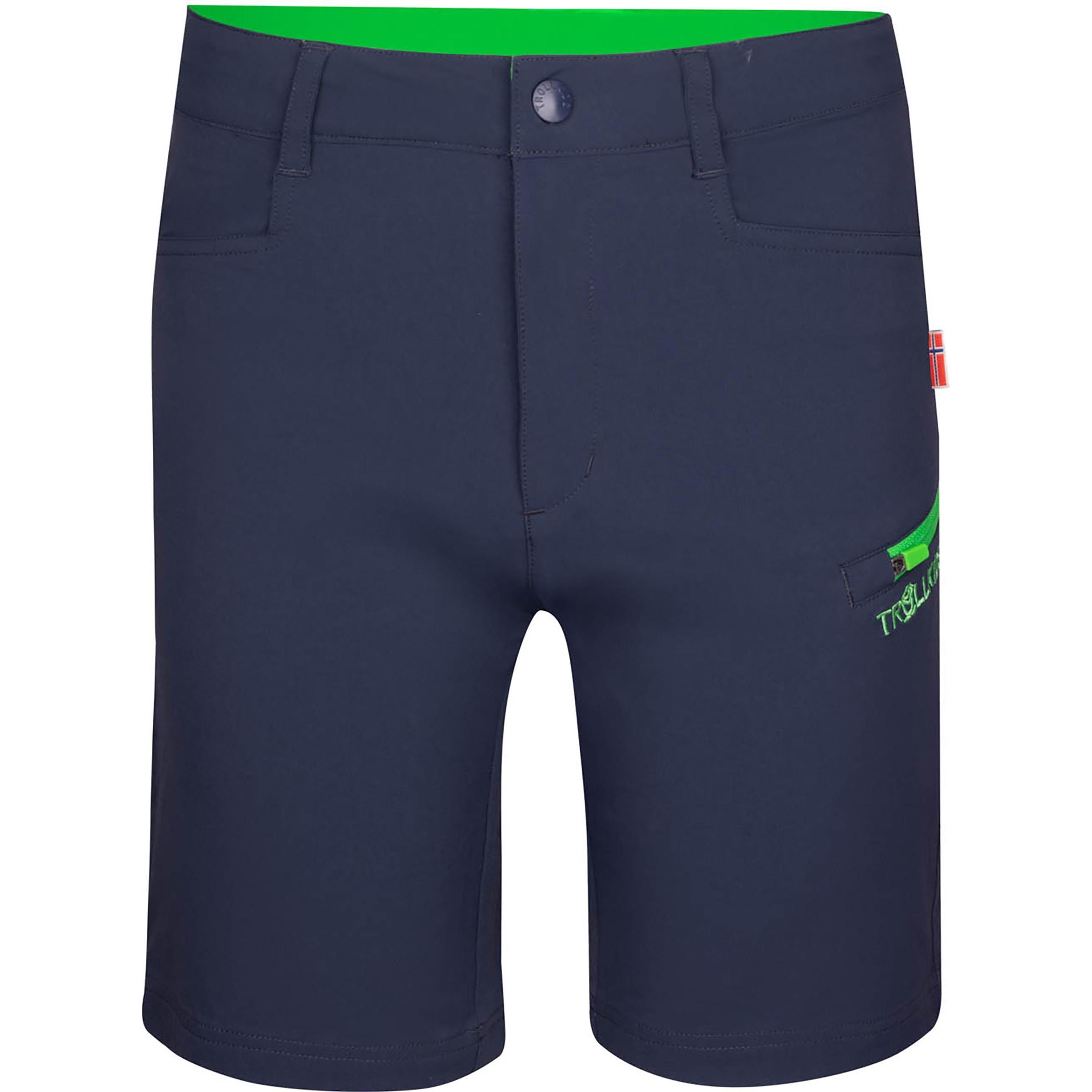 Trollkids, Unisex, Velohosen, Haugesund Shorts (98), Blau, 98