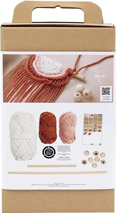 Actual product image Creativ Company Mini Macramé Wall Decoration Craft Set